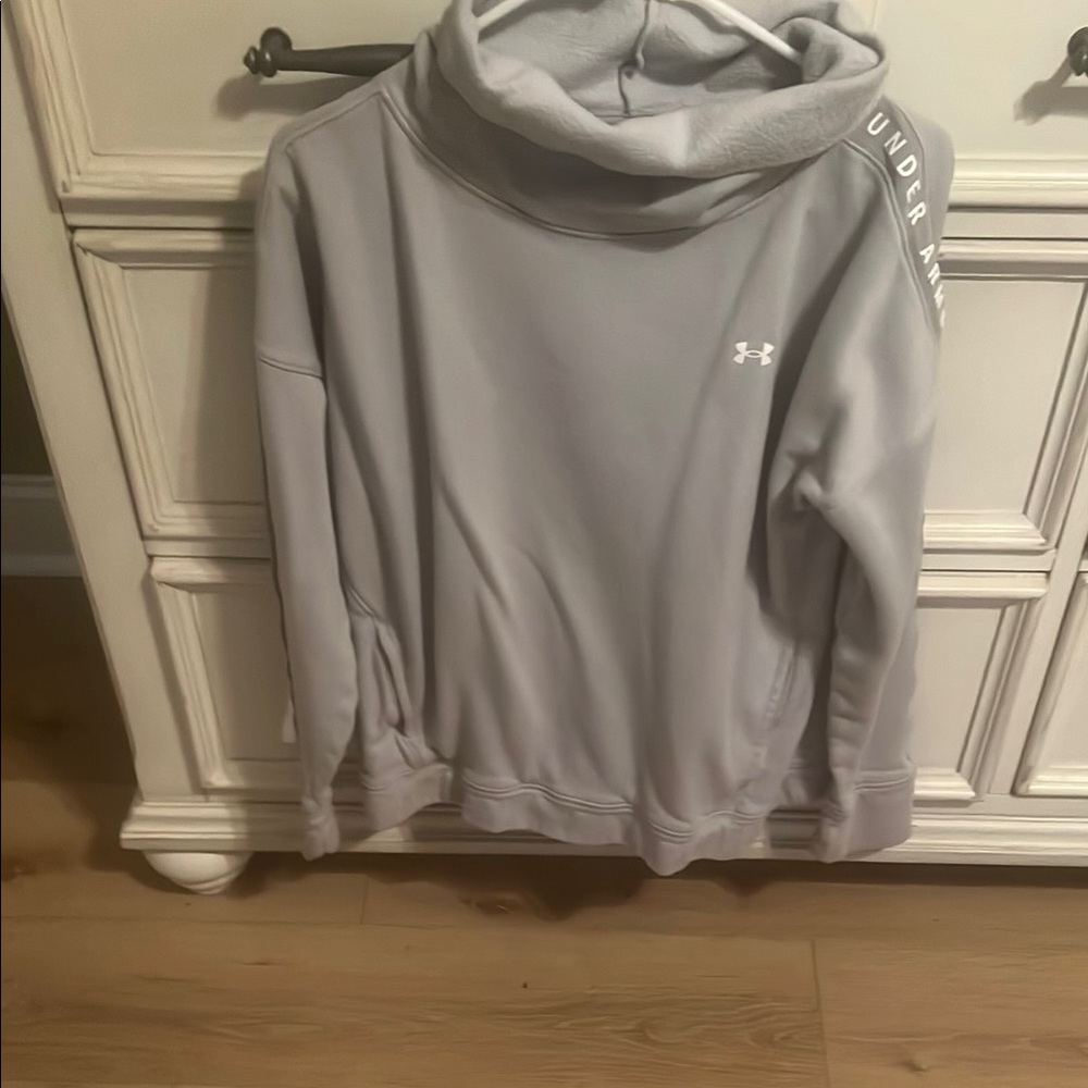 Women’s Under Armour Light Gray Hoodie